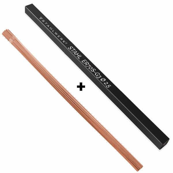 TIG-hitsauslanka Ter&auml;s ER70S-G3 Steel / &Oslash; 2,5 x 500 mm 5461