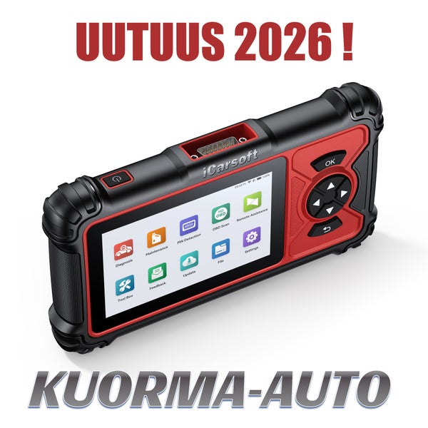 iCarsoft HD V4.0 Kuorma-auto vikakoodilukija suomenkielinen UUTUUS 2026